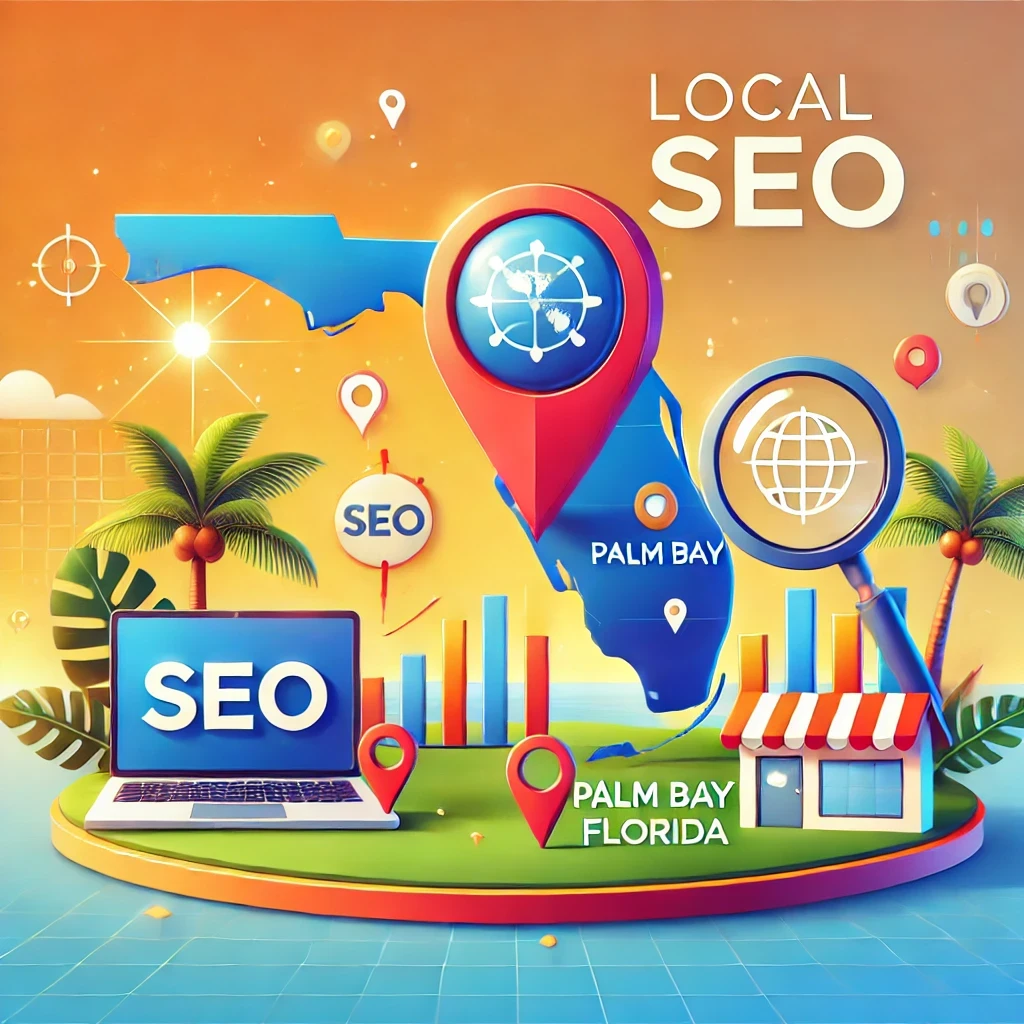 Local businesses in Palm Bay optimizing Google searches for better visibility