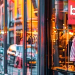 vibrant storefront with "best local seo" banner displayed prominently.